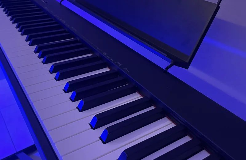 Клавіші фортепіано в MusFam Studio